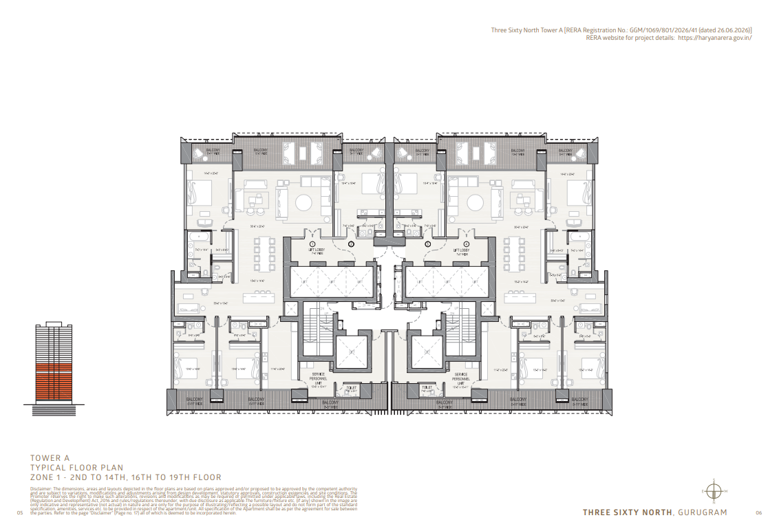 Menu Floor Plan 1